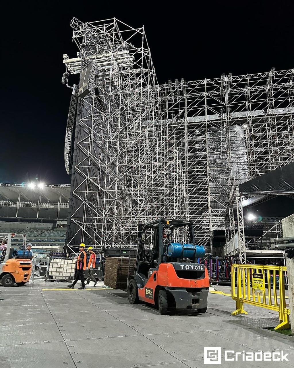 Piso Criadeck Ultra no Paul McCartney - Got Back 2023: Inovação e Segurança no Maracanã.